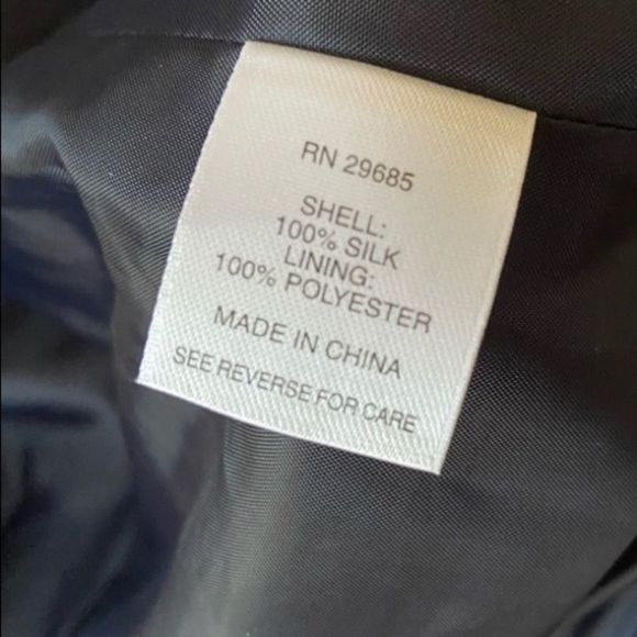 Pendleton Silk 3/4 Sleeve Blazer Sz 12 - Picture 4 of 4